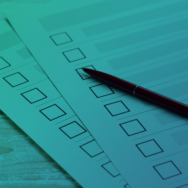 Checklist-Gradient